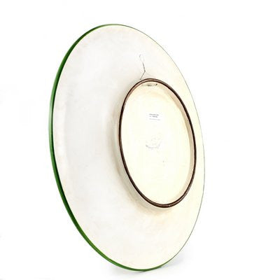 MAJOLICA LIMONI MONTELUPO: Extra Large wall plate centerpiece (32D) - Artistica.com