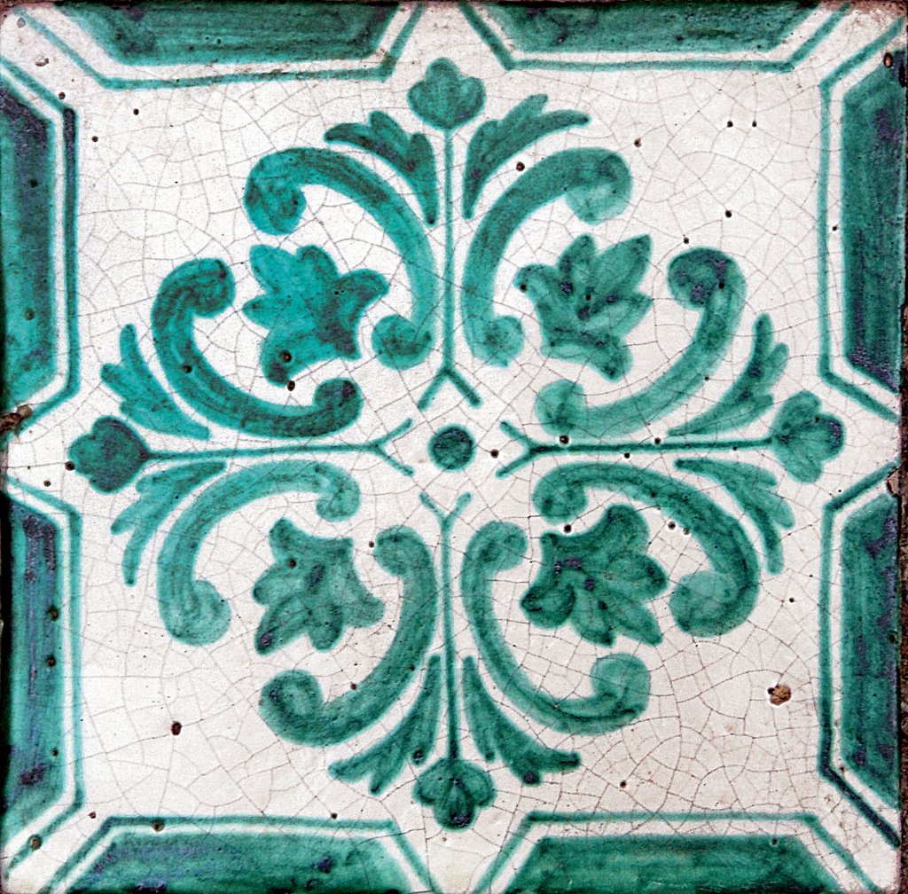 ANTICA DERUTA: Hand Painted Ceramic Authentic Deruta Tile - Artistica.com