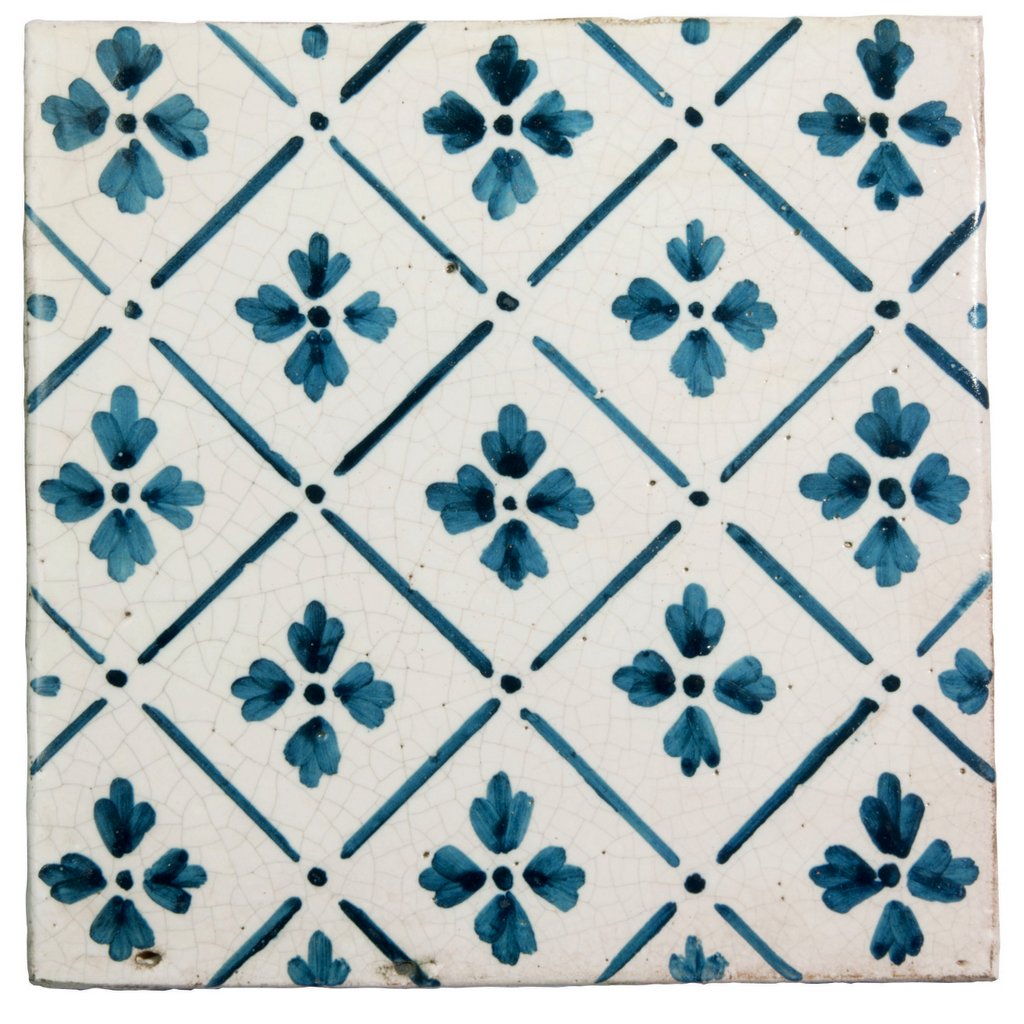 ANTICA DERUTA: Hand Painted Ceramic Authentic Deruta Tile - Artistica.com