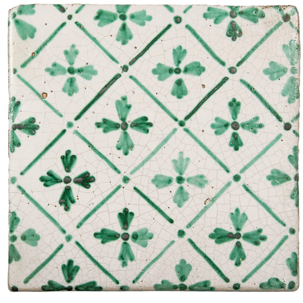 ANTICA DERUTA: Hand Painted Ceramic Authentic Deruta Tile - Artistica.com
