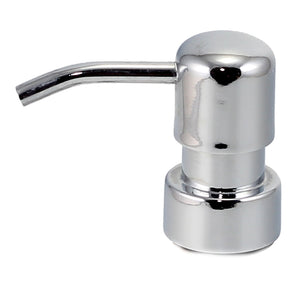 BLU-FIORI: Liquid Soap/Lotion Dispenser with Chrome Pump (Small 14 OZ) [R] - Artistica.com