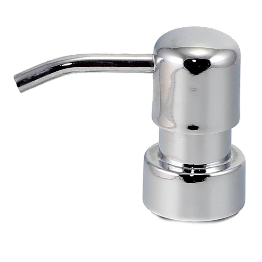 DERUTA VARIO BLUE: Liquid Soap/Lotion Dispenser with Chrome Pump (Medium 18 OZ) - Artistica.com