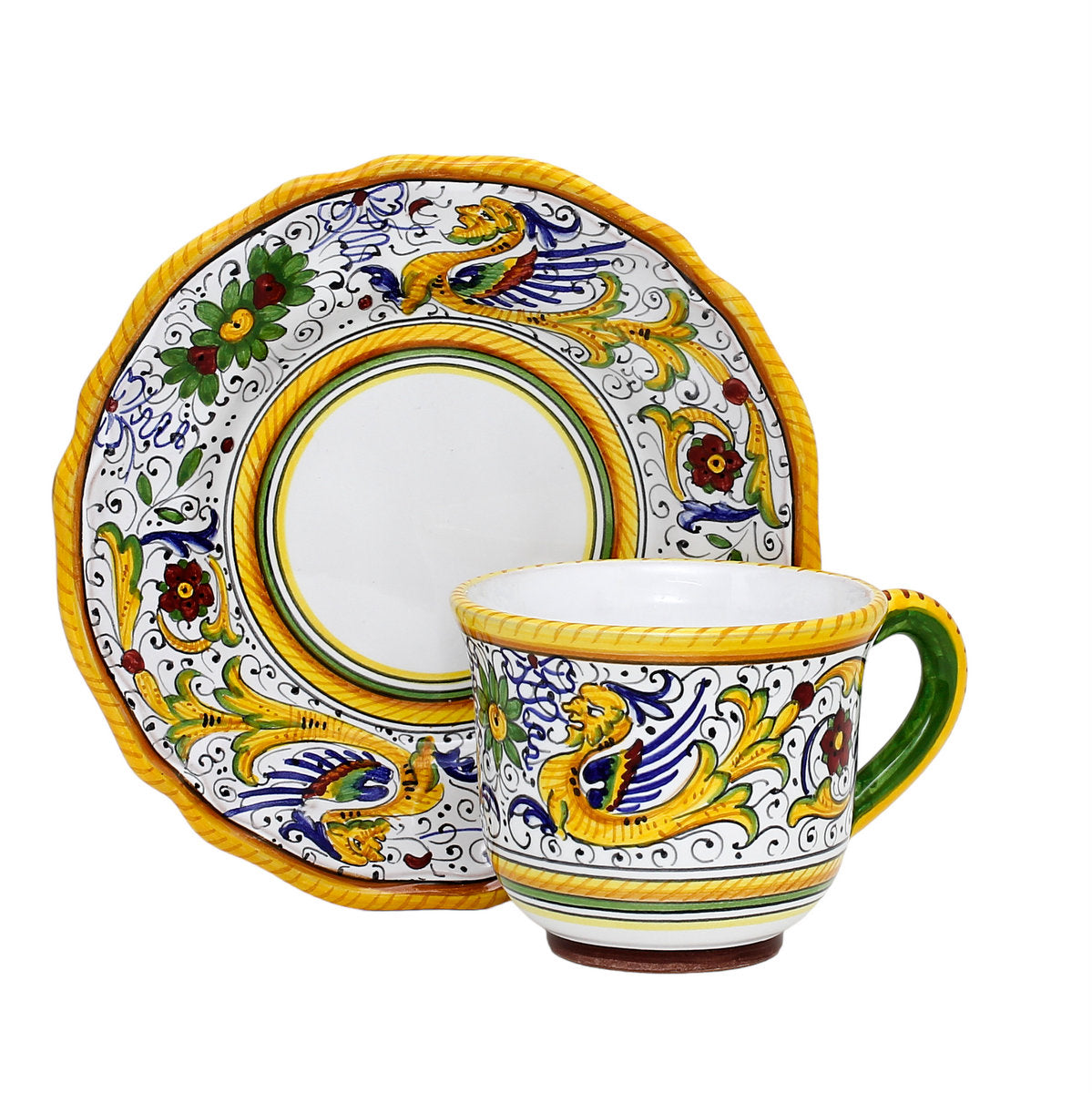 RAFFAELLESCO DELUXE: Cup and Saucer - Artistica.com
