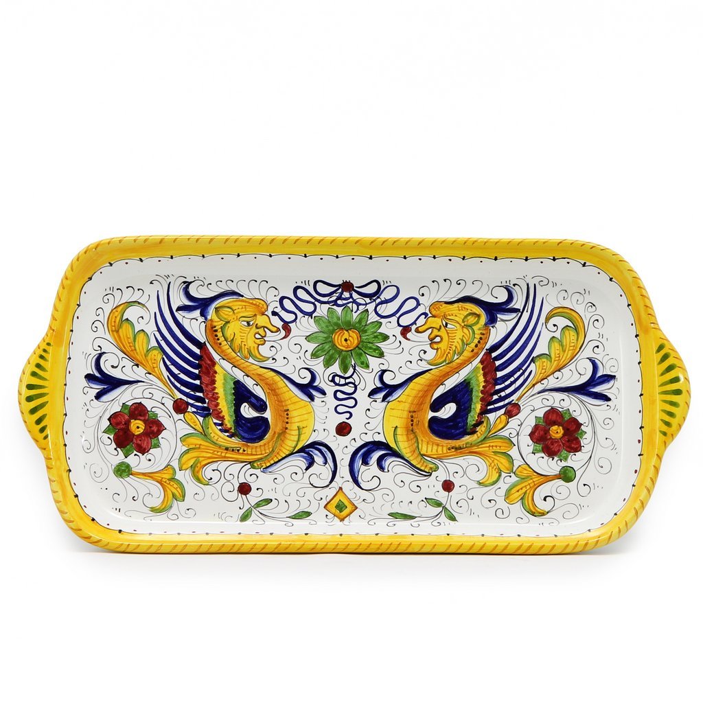 RAFFAELLESCO DELUXE: Rectangular Tray - Artistica.com