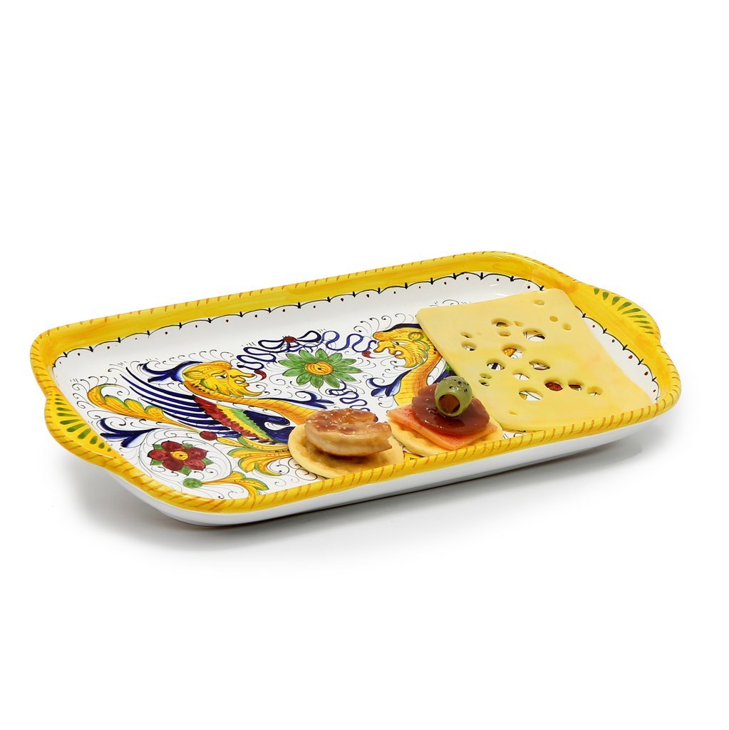 RAFFAELLESCO DELUXE: Rectangular Tray - Artistica.com
