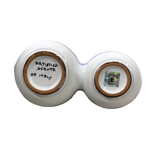 RAFFAELLESCO: Olive Dish Bowl - Relish and Condiments divided bowl [R] - Artistica.com