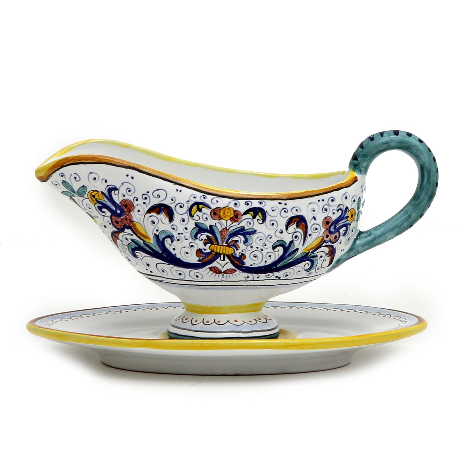 RICCO DERUTA DELUXE: Gravy Sauce Boat with Tray - Artistica.com