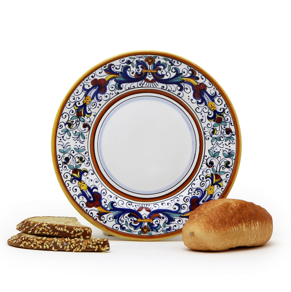 RICCO DERUTA DELUXE: Bread and Butter Plate White Center - Artistica.com