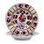 ORVIETO RED ROOSTER: 4 Pieces Place Setting