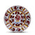 ORVIETO RED ROOSTER: 3 Pieces Dinnerware Place Setting - Artistica.com