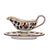 ORVIETO RED ROOSTER: Gravy Sauce Boat with Tray [R] - Artistica.com