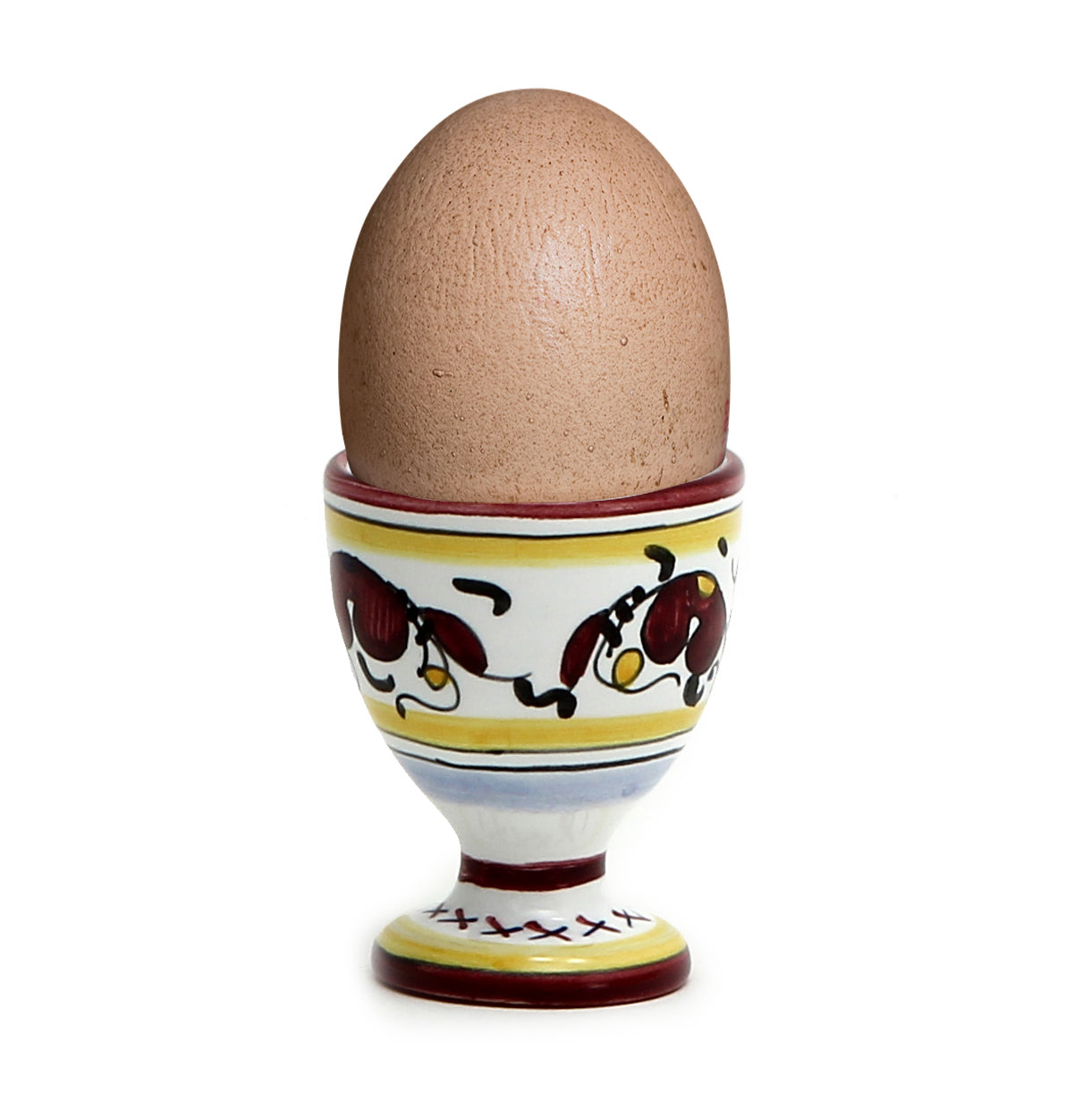 ORVIETO RED ROOSTER: Egg Holder [R]