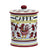 ORVIETO RED ROOSTER: Caffe' (Coffee) Container Canister - Artistica.com
