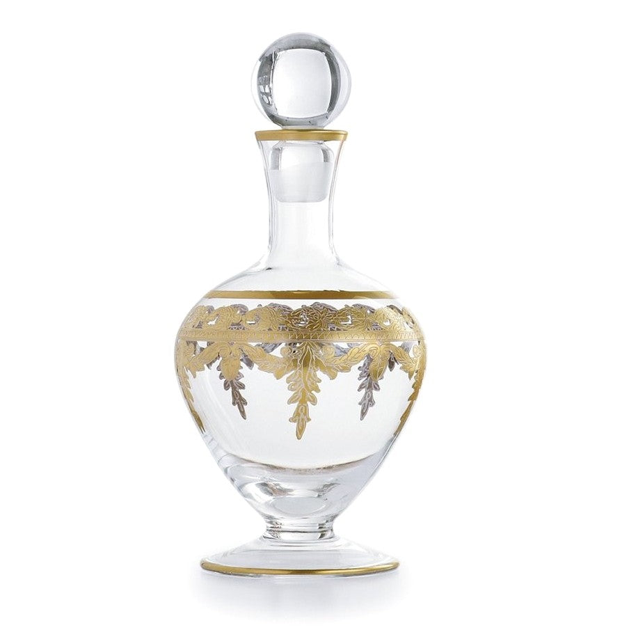 ARTE ITALICA: Vetro Gold Decanter - Artistica.com
