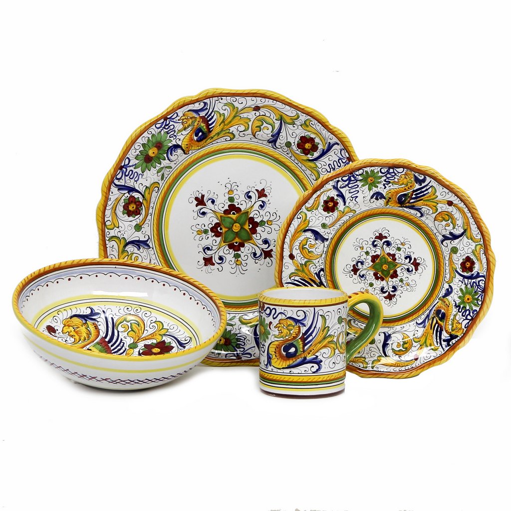 RAFFAELLESCO DELUXE: 4 Pieces Place Setting - Artistica.com