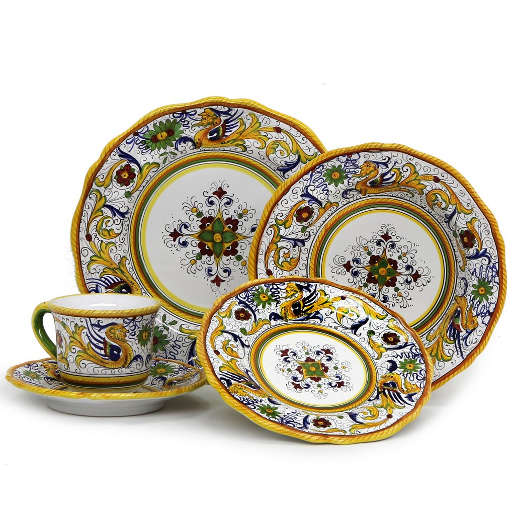 RAFFAELLESCO DELUXE: 5 Pieces Place Setting - Artistica.com