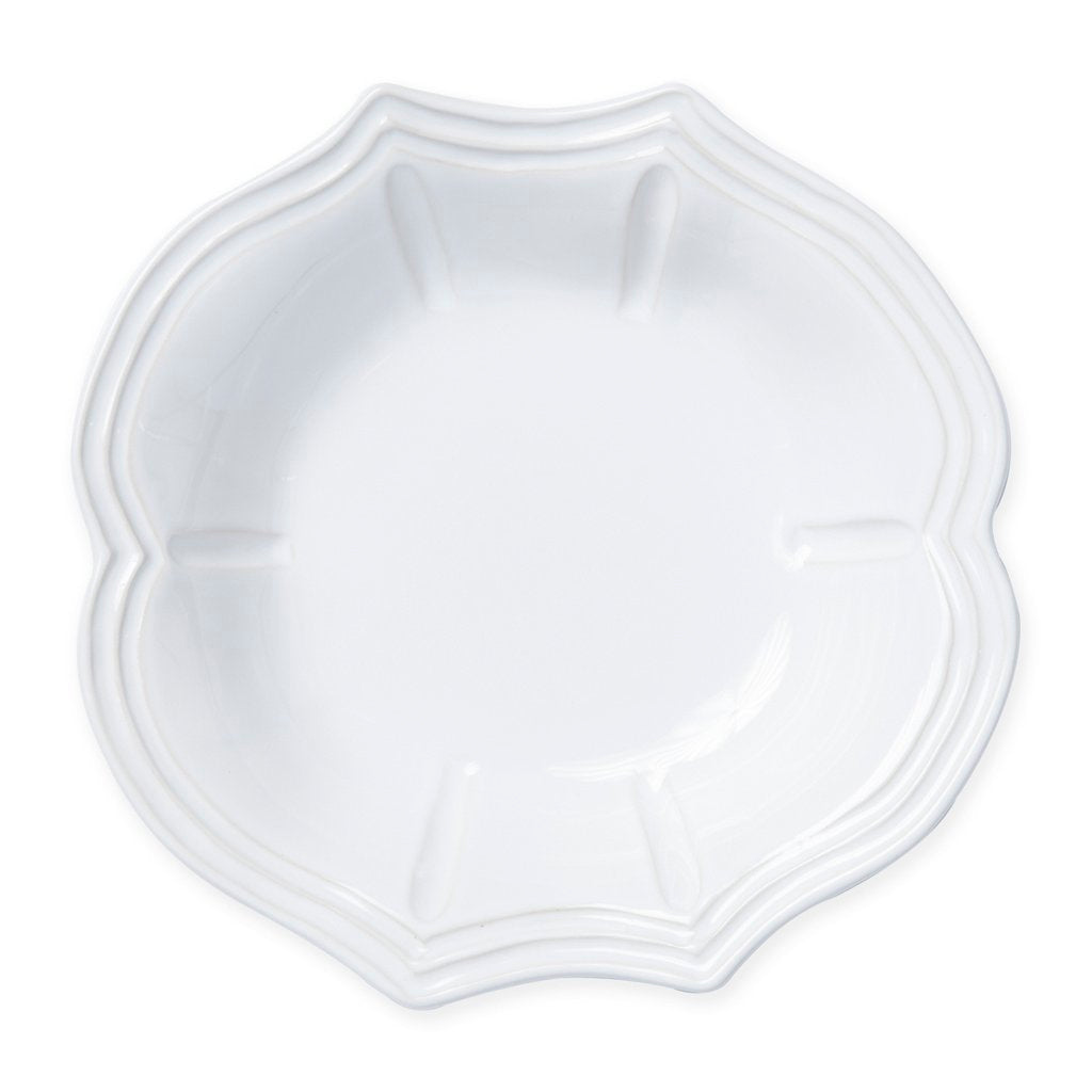 VIETRI: Incanto Stone White Baroque Pasta Bowl - Artistica.com