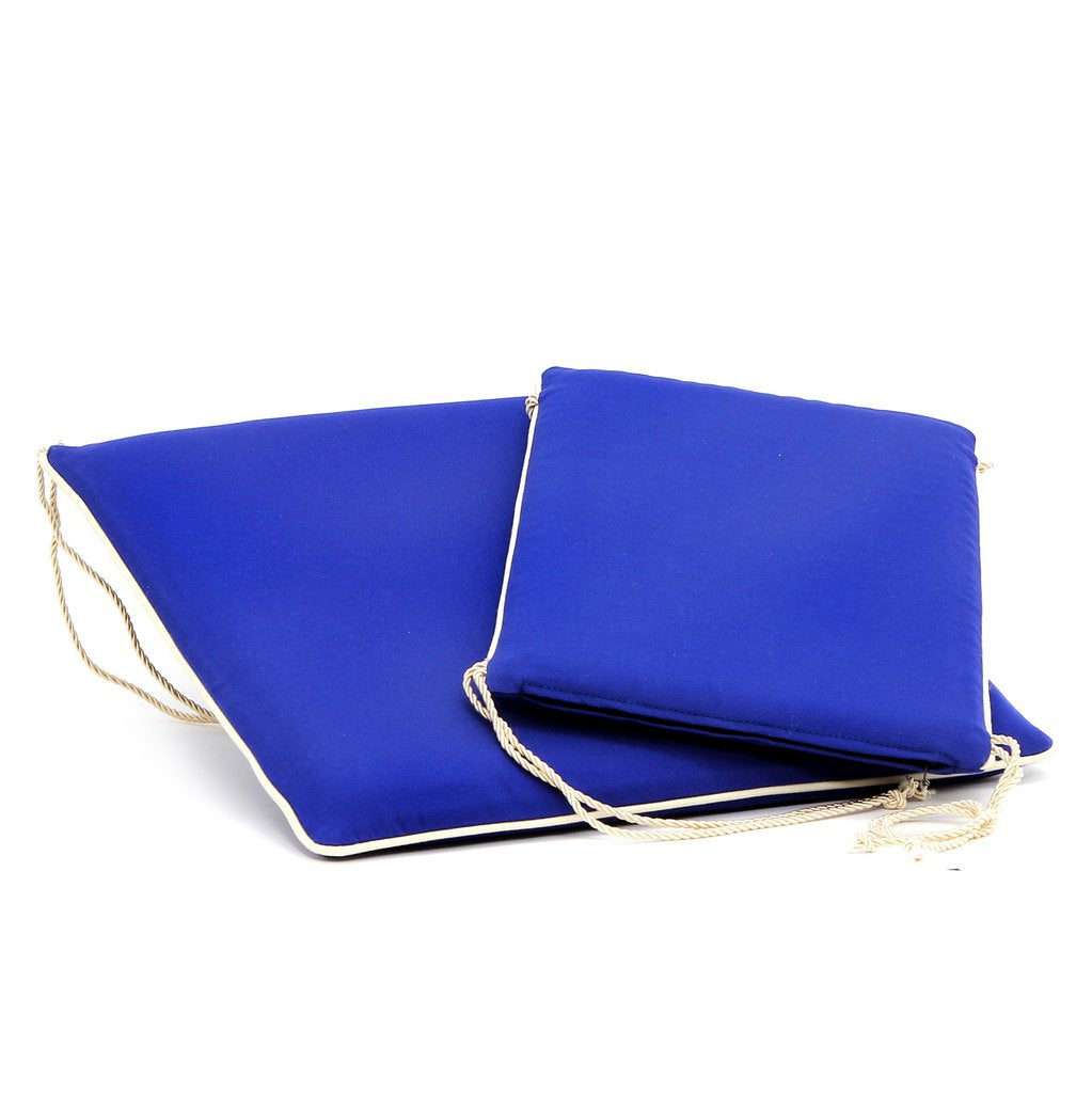 CUSHION SEAT: 100% Cotton Deluxe Chair Cushion - For AURORA Chair in Deruta, Italy. - Artistica.com