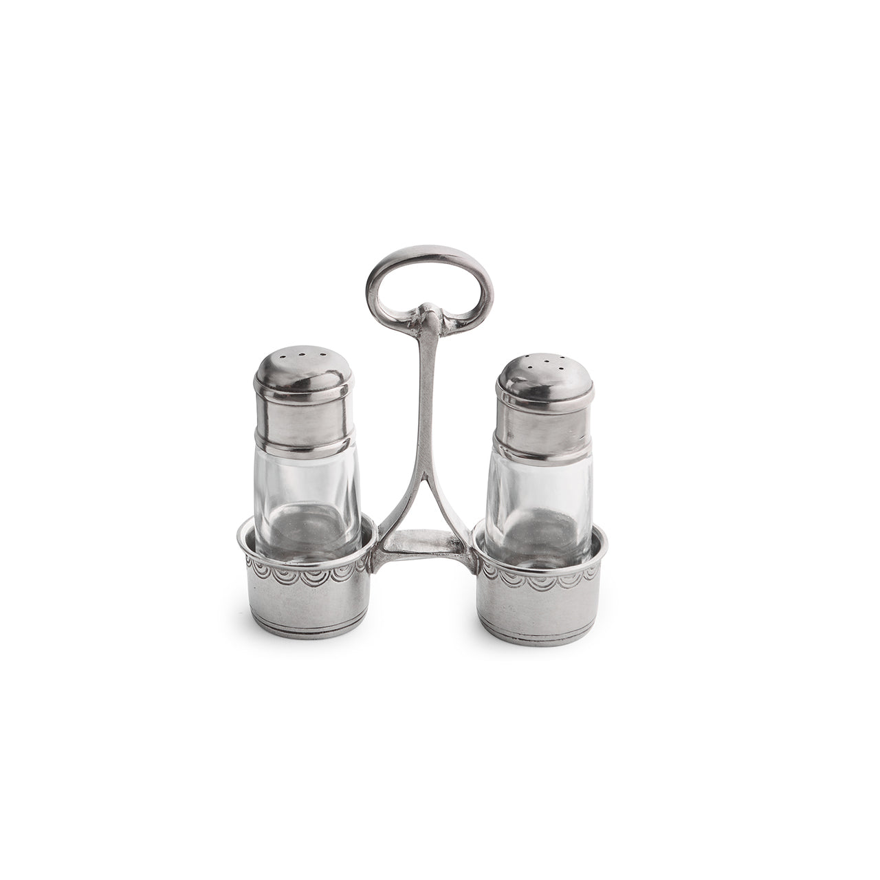 ARTE ITALICA: Tavola Tall Salt and Pepper with Caddy - Artistica.com