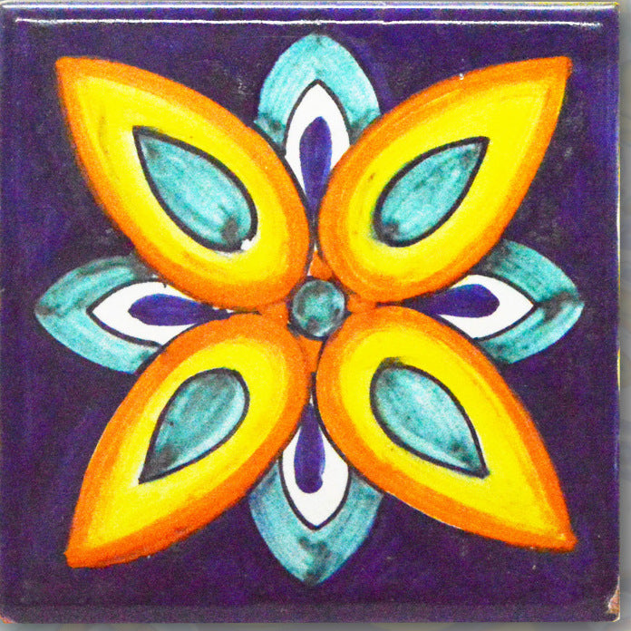 FRANCESCA NICCACCI: Deruta Vario Hand Painted Wall Tile - Artistica.com