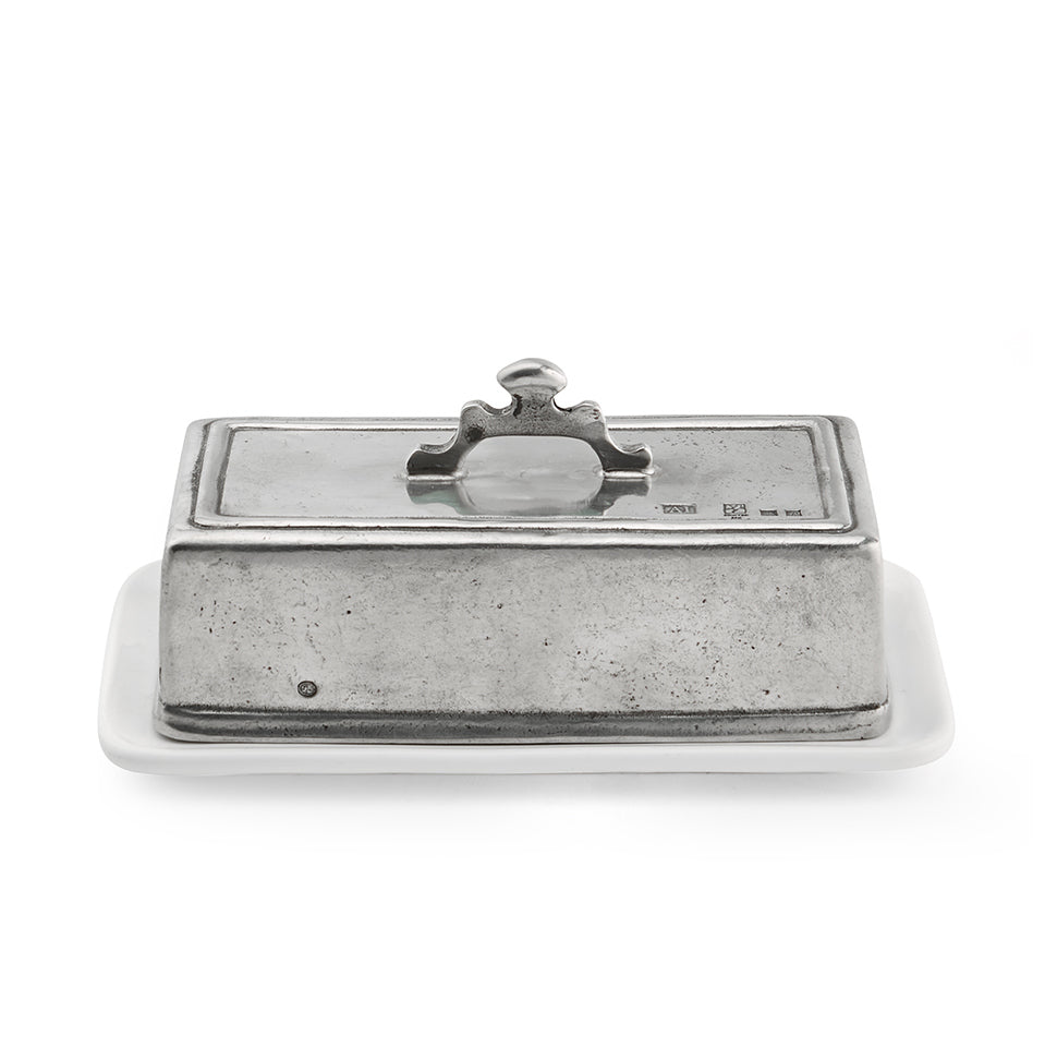 ARTE ITALICA: Tuscan Rectangular Butter Dish - Artistica.com