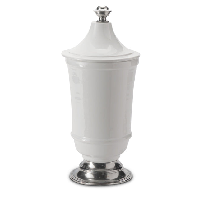ARTE ITALICA: Tuscan Large Footed Canister - Artistica.com