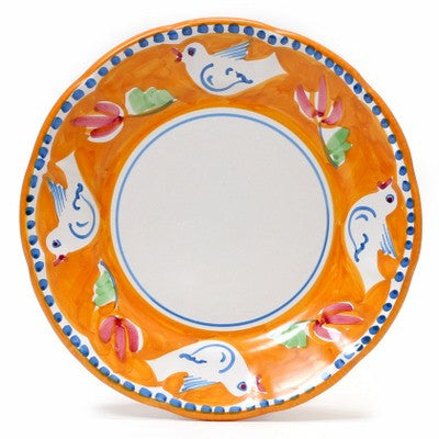 VIETRI: CAMPAGNA Uccello Dinner Plate - Artistica.com