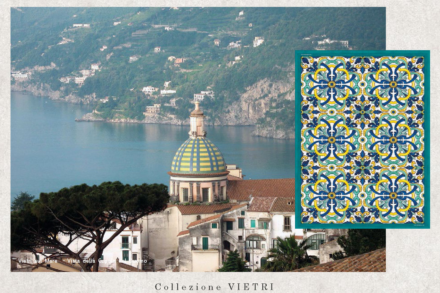 ITALIAN DREAM: Set of 4 Placemats + 4 Coasters - Design VIETRI/C - Artistica.com