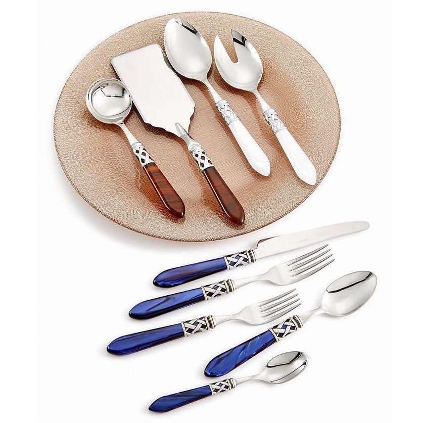 VIETRI: Aladdin Five Piece Place Setting TORTOISESHELL - Artistica.com