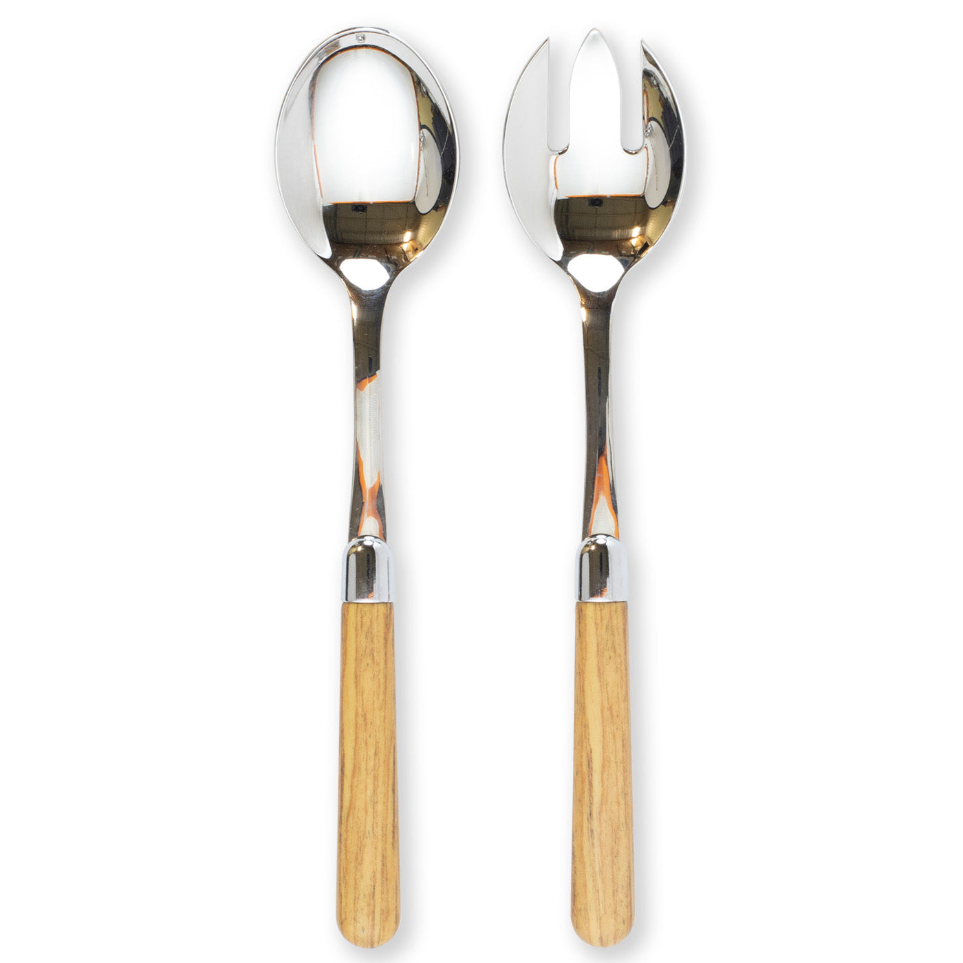 VIETRI: Albero Oak Salad Server Set - Artistica.com