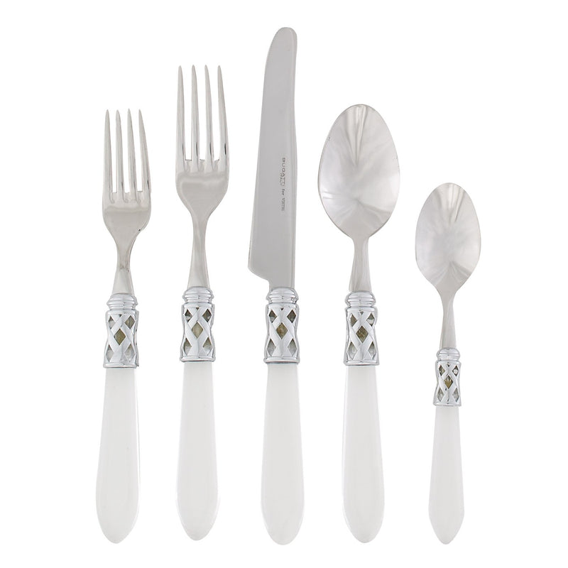 VIETRI: Aladdin Five Piece Place Setting CLEAR - Artistica.com