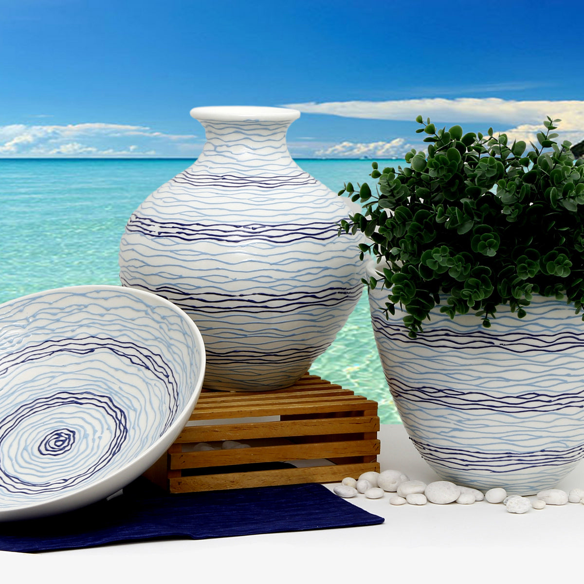MARE BLU: Cachepot Planter - Artistica.com