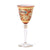 VIETRI: Regalia De Luxe Goblet Wine Glass Set (Sold as Set of 4 pcs ~ 1 of each color) - Artistica.com