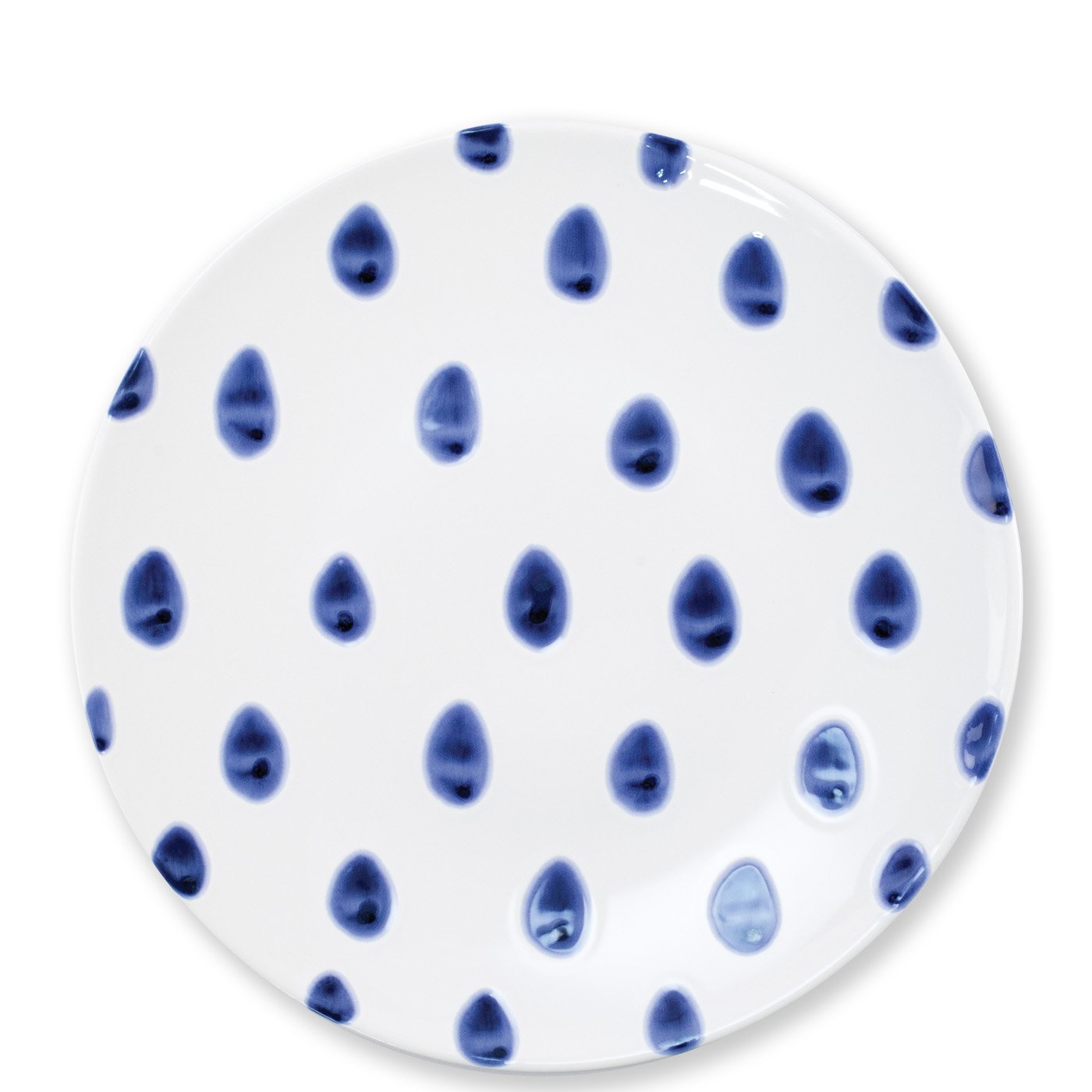 VIETRI: Santorini Dot Dinner Plate - Artistica.com