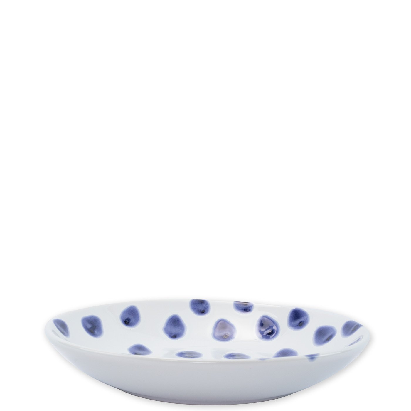 VIETRI: Santorini Dot Pasta Bowl - Artistica.com