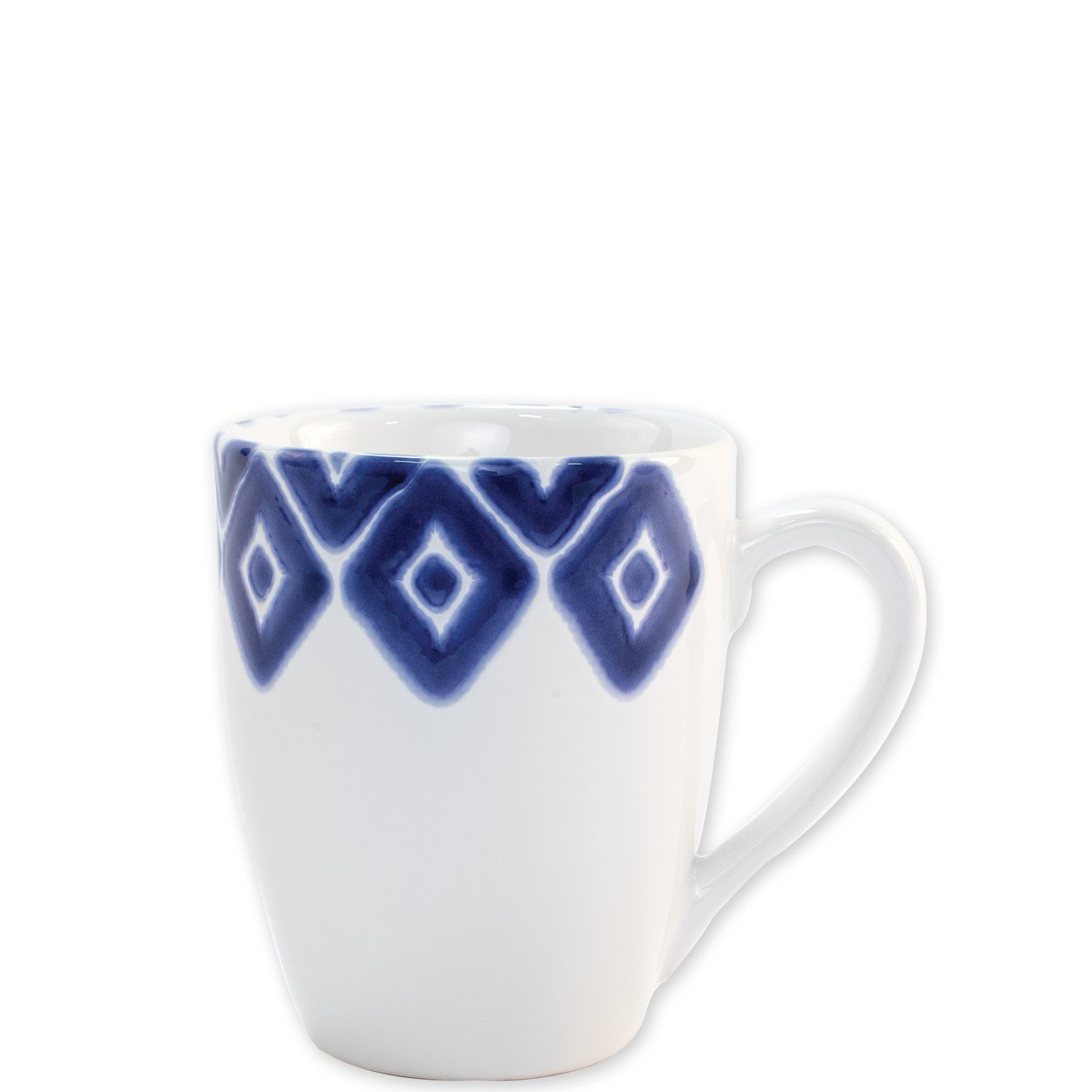 VIETRI: Santorini Diamond Mug - Artistica.com
