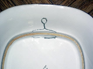 MAJOLICA TOSCANA: Wall Plate with Lemons F. Bordeuax and Fruit Center (28D) - Artistica.com